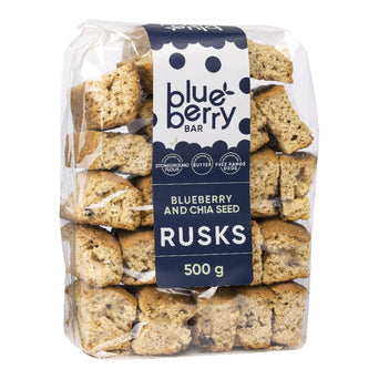 Blueberry & Chia Seed Rusks